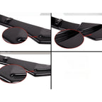 Yahua Gloss Black Central Rear Splitter BMW 5 F11 M-Pack - Without Vertical Bars (Fits Two Single Exhaust Ends)