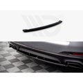 Yahua Gloss Black Central Rear Splitter BMW 5 G30 Facelift M-Pack (2020-)