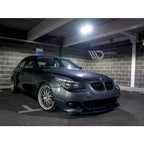 Yahua Gloss Black Front Splitter BMW 5 E60 M-Pack (2003 - 2010)