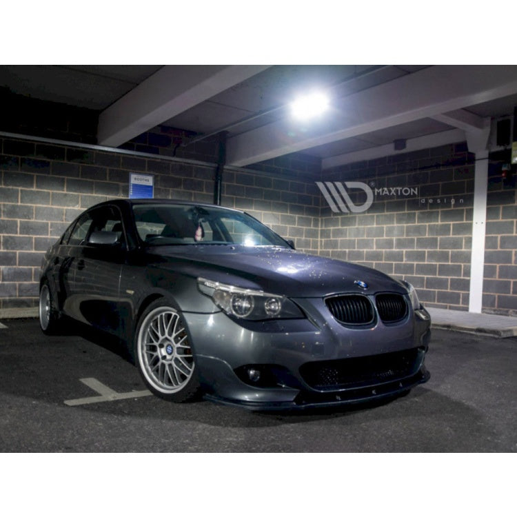 Yahua Gloss Black Front Splitter BMW 5 E60 M-Pack (2003 - 2010)