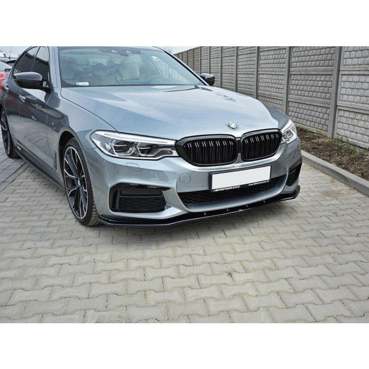 Yahua Gloss Black Front Splitter V.1 BMW 5 G30 / G31 M-Sport (2017-2020)