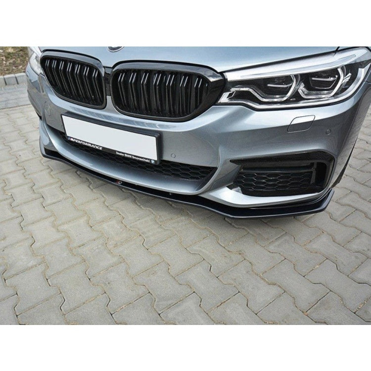 Yahua Gloss Black Front Splitter V.1 BMW 5 G30 / G31 M-Sport (2017-2020)
