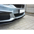 Yahua Gloss Black Front Splitter V.1 BMW 5 G30 / G31 M-Sport (2017-2020)