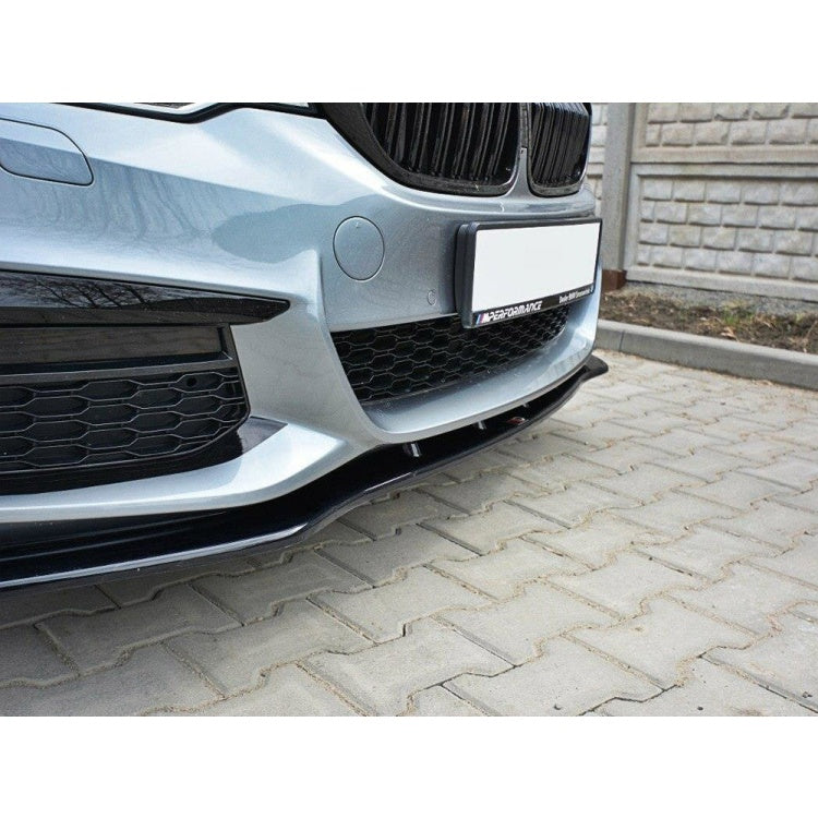 Yahua Gloss Black Front Splitter V.1 BMW 5 G30 / G31 M-Sport (2017-2020)