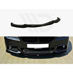 Yahua Gloss Black Front Splitter V.2 BMW 5 F10/F11 M-Sport (2011-2016)
