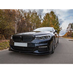 Yahua Gloss Black Front Splitter V.2 BMW 5 G30 / G31 M-Sport (2017-2020)