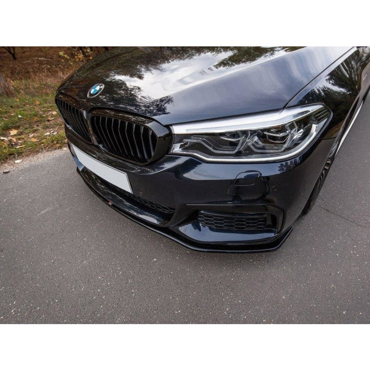 Yahua Gloss Black Front Splitter V.2 BMW 5 G30 / G31 M-Sport (2017-2020)