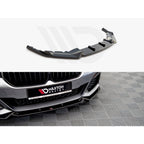 Yahua Gloss Black Front Splitter V1 BMW 5 G30 Facelift M-Pack (2020-)