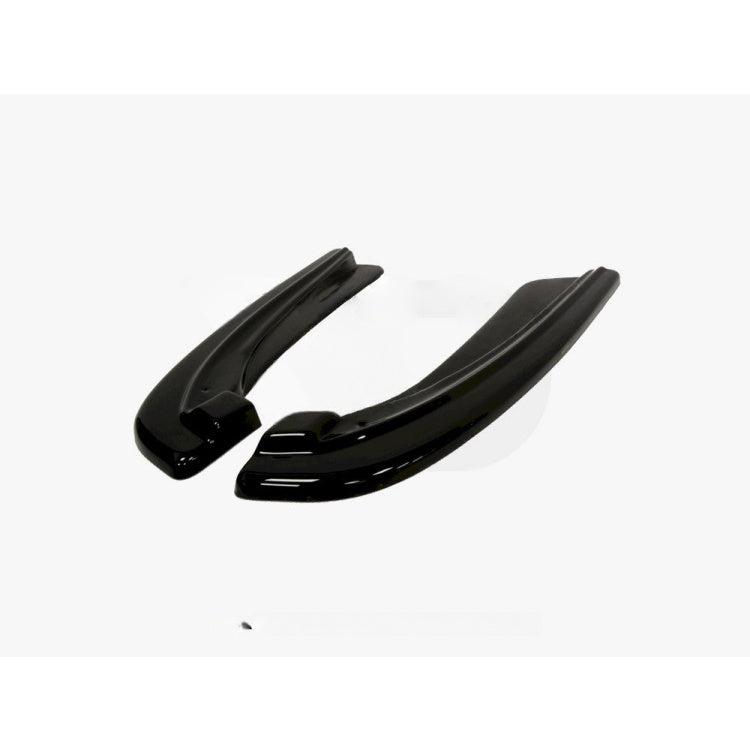 Yahua Gloss Black Rear Side Splitters BMW 5 F11 M-Pack (Fits Two Double Exhaust Ends)