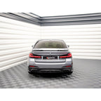 Yahua Gloss Black Rear Side Splitters BMW 5 G30 Facelift M-Pack (2020-)