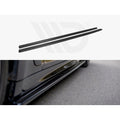 Yahua Gloss Black Side Skirts Splitters BMW 5 G30/ G31 M-Sport (2017-Up)