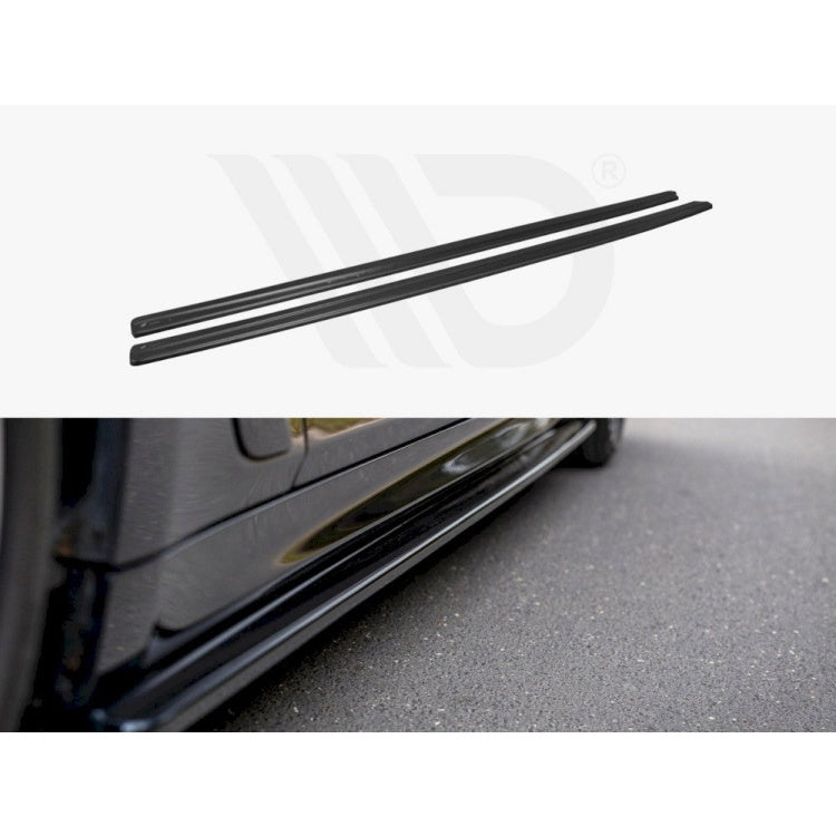 Yahua Gloss Black Side Skirts Splitters BMW 5 G30/ G31 M-Sport (2017-Up)
