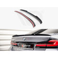 Yahua Gloss Black Spoiler Cap BMW 5 G30 Facelift M-Pack (2020-)