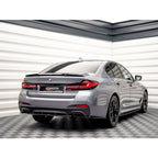 Yahua Gloss Black Spoiler Cap BMW 5 G30 Facelift M-Pack (2020-)