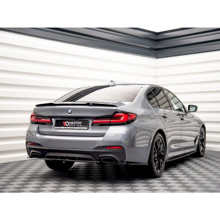 Yahua Gloss Black Spoiler Cap BMW 5 G30 Facelift M-Pack (2020-)