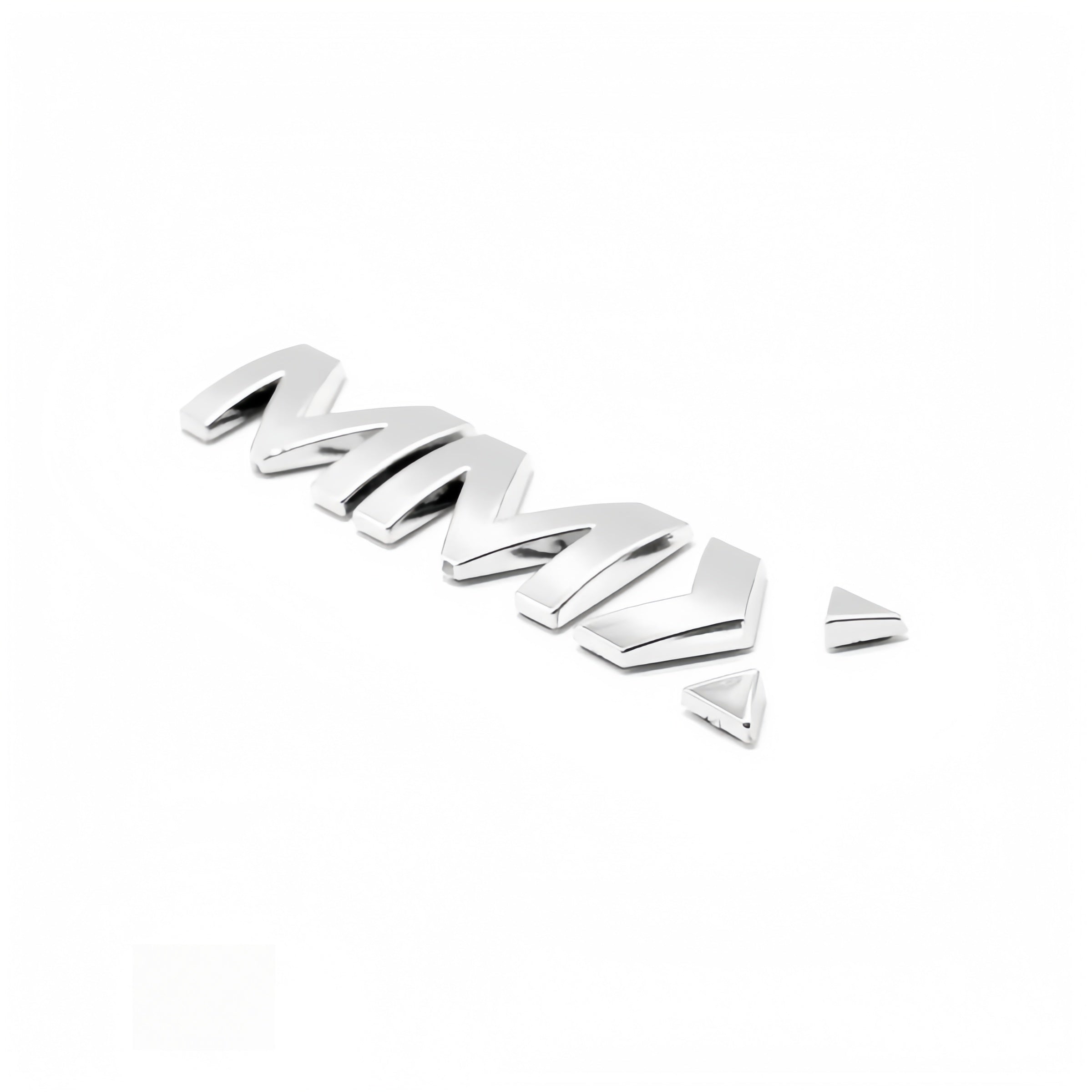 MMX Vehicle Badge Chrome