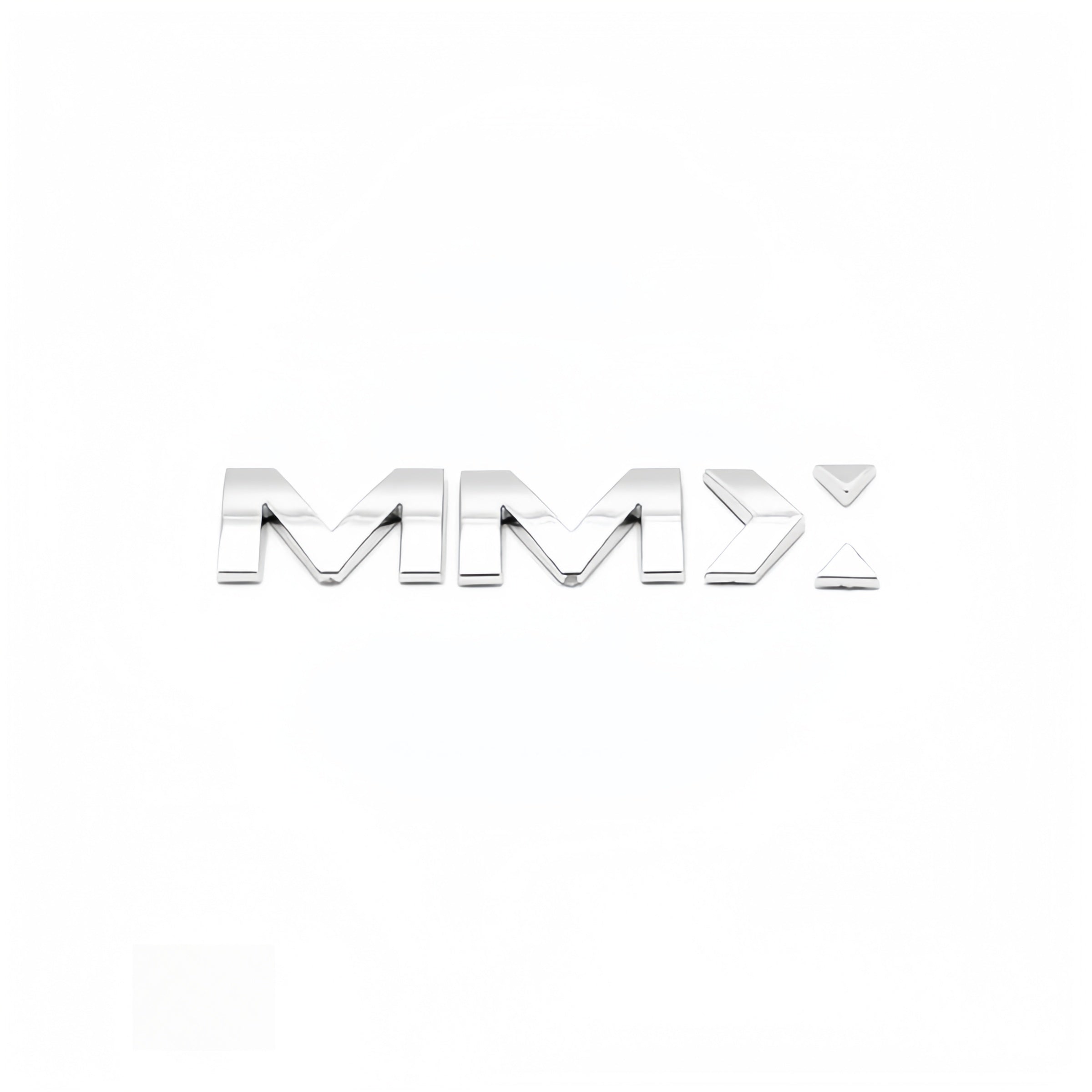 MMX Vehicle Badge Chrome