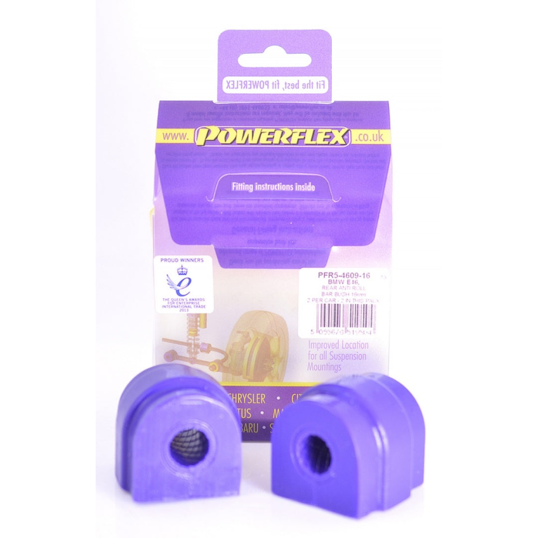 Yahua Polyurethane Bushes Pack - Rear Anti Roll Bar Mount 16mm - PFR5-4609-16 - E60 5 Series, Saloon