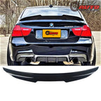 High Kick Carbon Rear Spoiler For BMW M3 E46 2000-2006 | KW | TUV Certified