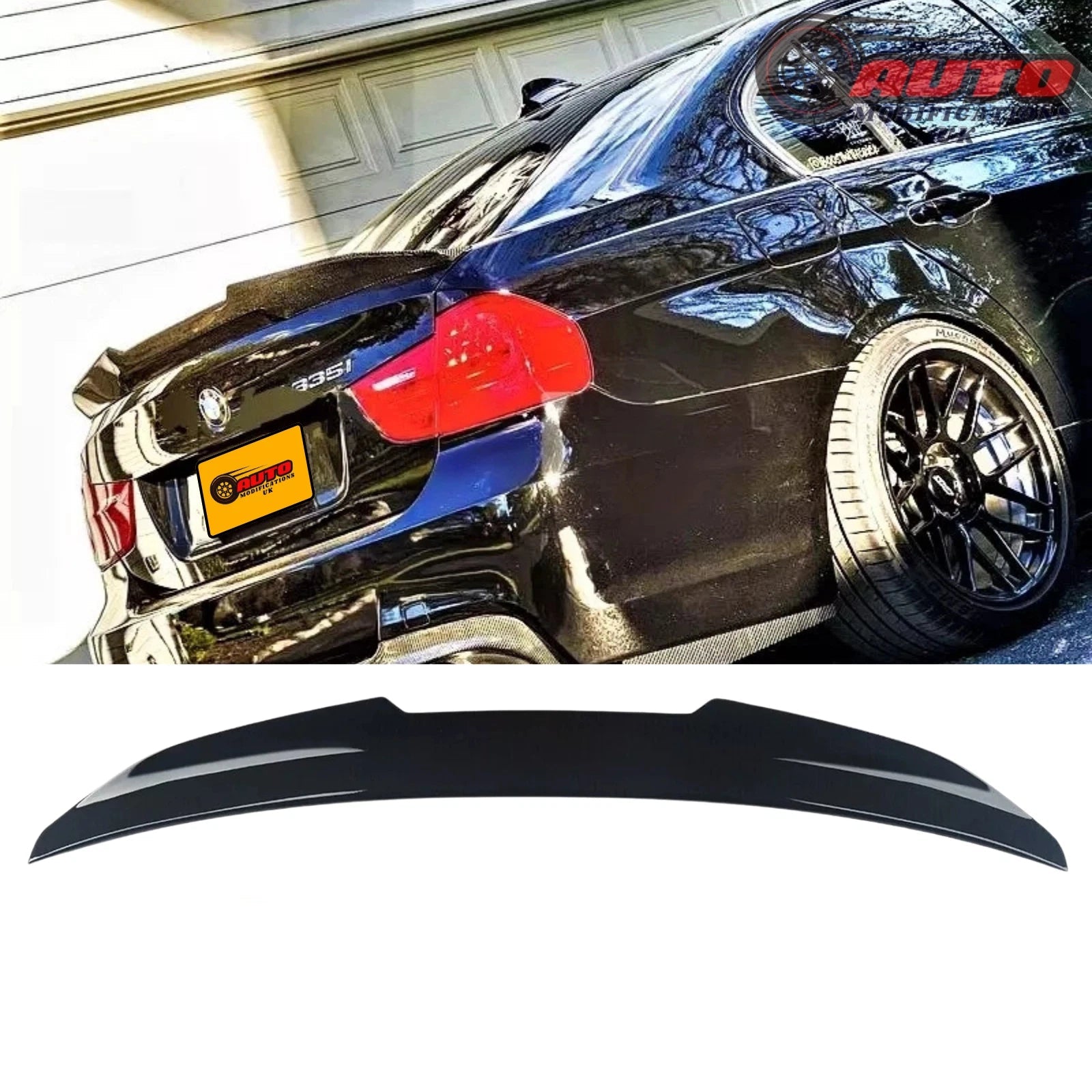 High Kick Carbon Rear Spoiler For BMW M3 E46 2000-2006 | KW | TUV Certified