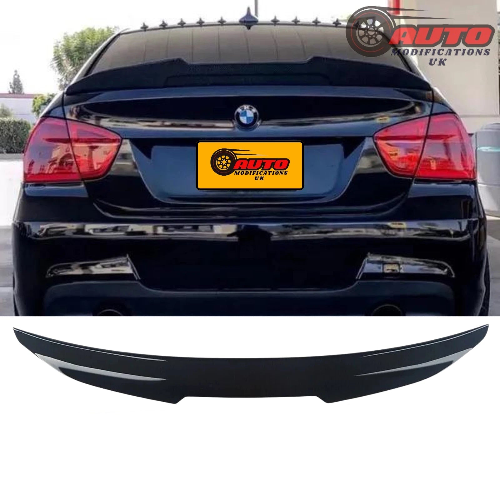 High Kick Carbon Rear Spoiler For BMW M3 E46 2000-2006 | KW | TUV Certified