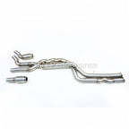 SLN S55 M3 M4 Equal Length Mid Pipe with Under-Brace