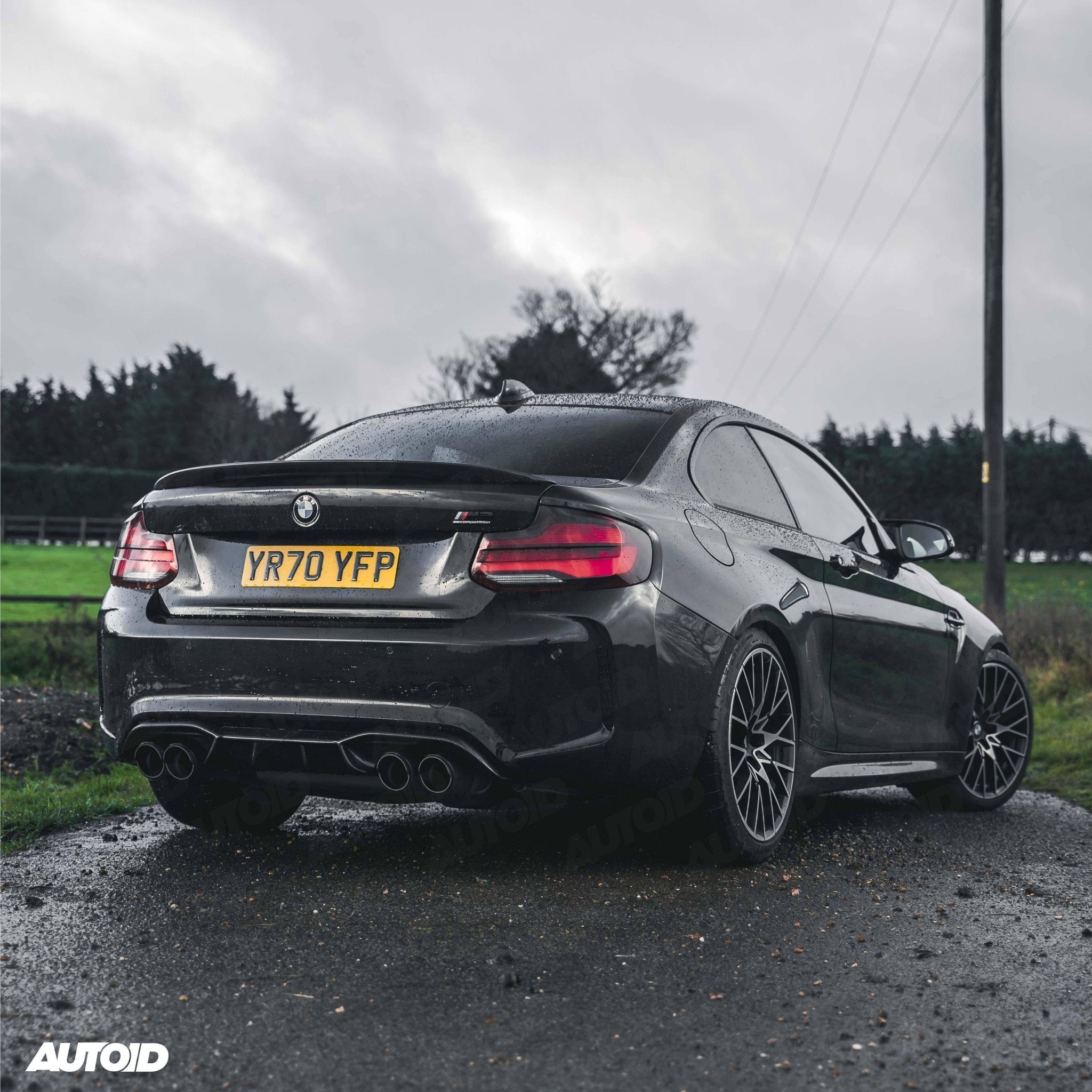 Yahua Pre-preg Carbon Fibre Competition Rear Diffuser for BMW M2 & M2 Competition (2015-2021, F87)