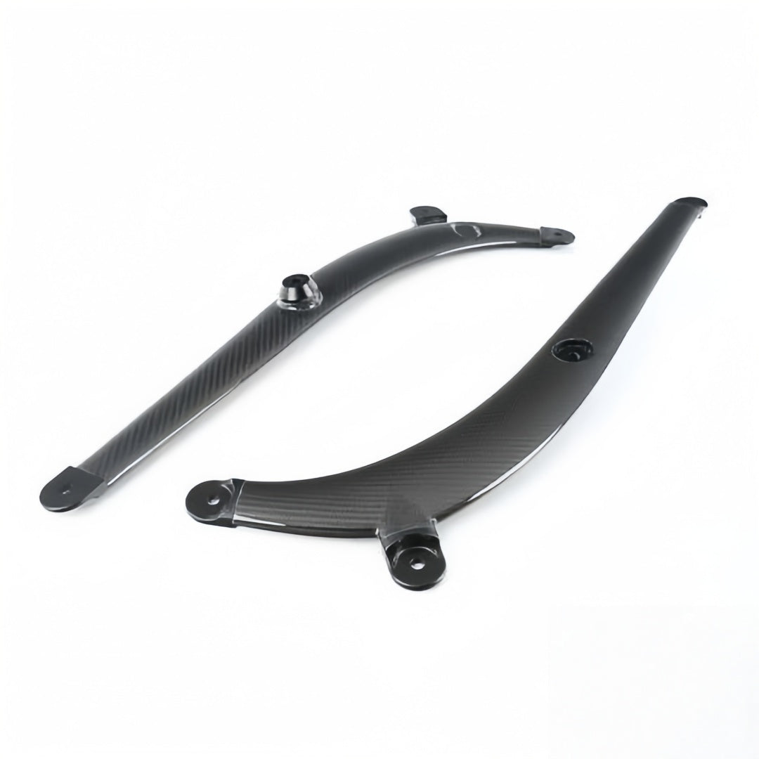 Yahua Performance Carbon Fibre Corner Braces - Gloss