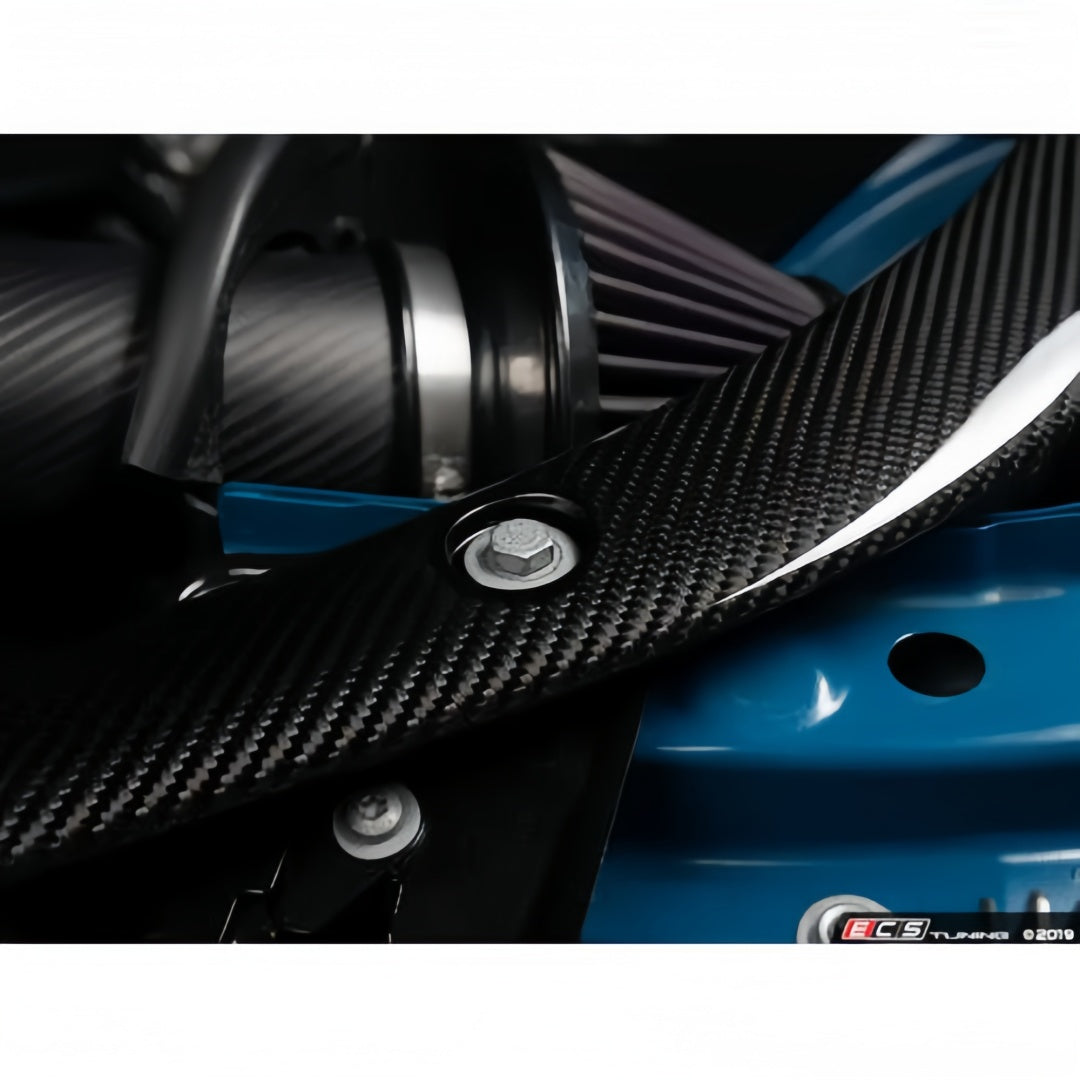 Yahua Performance Carbon Fibre Corner Braces - Gloss