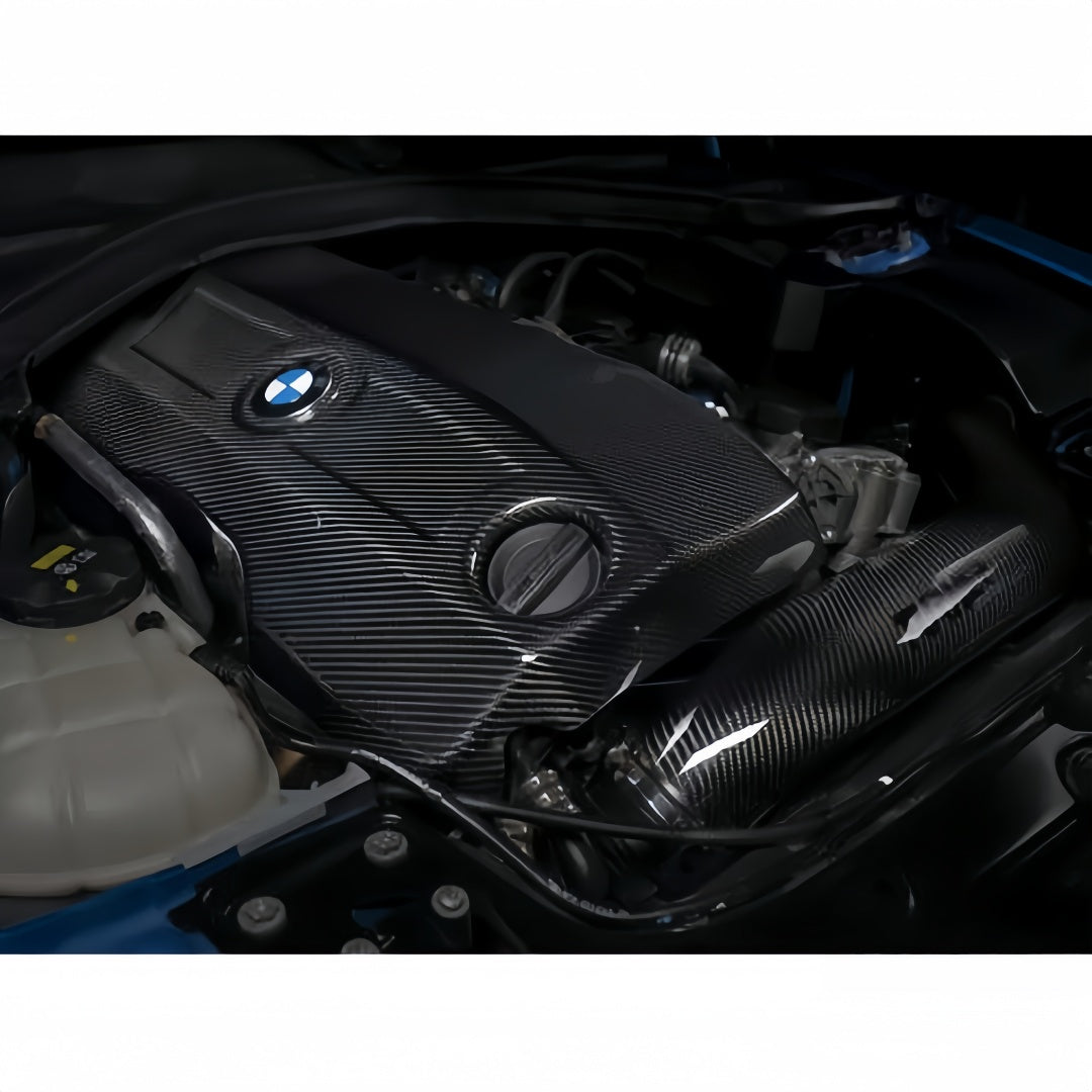 Yahua Performance Carbon Fibre Engine Cover - Gloss - N55