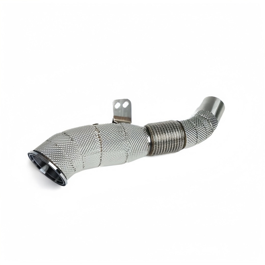 Yahua B58 Sports Cat Brushed with Heat Shield - M140i / M240i / 340i / 440i /540i / 740i & xDrive